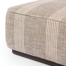 Sinclair Square Ottoman 36 " - Manchester Flint