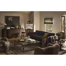 Julius Swivel Chair- Taupe Sherling