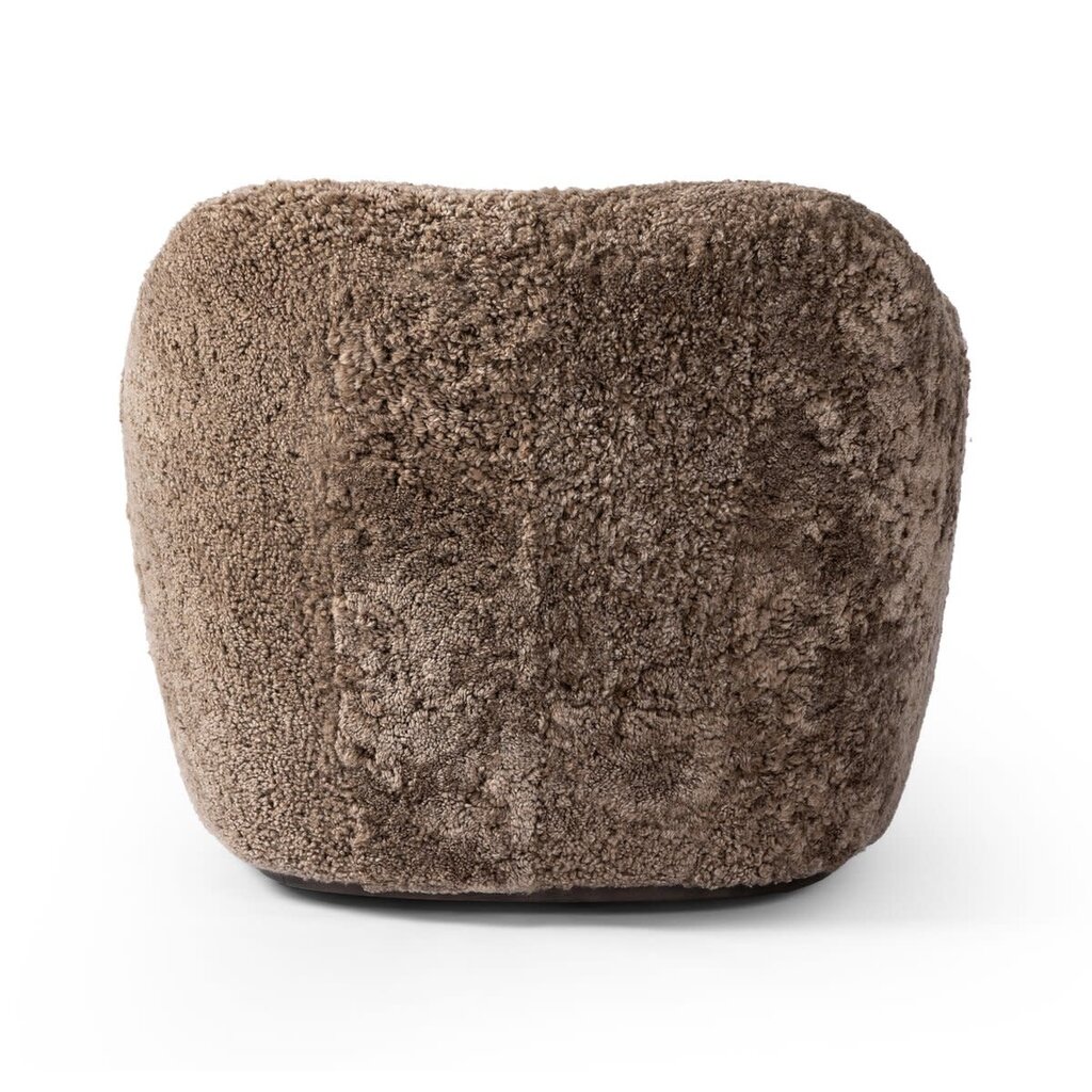 Julius Swivel Chair- Taupe Sherling