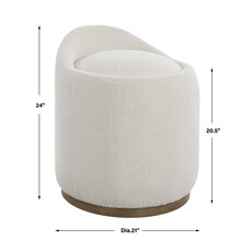 Sunny Swivel chair    (21 W X 24 H X 21 D)