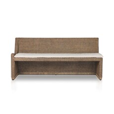 Senna Woven LAF Dining Bench - 72" (Amber Lewis x Four Hands)
