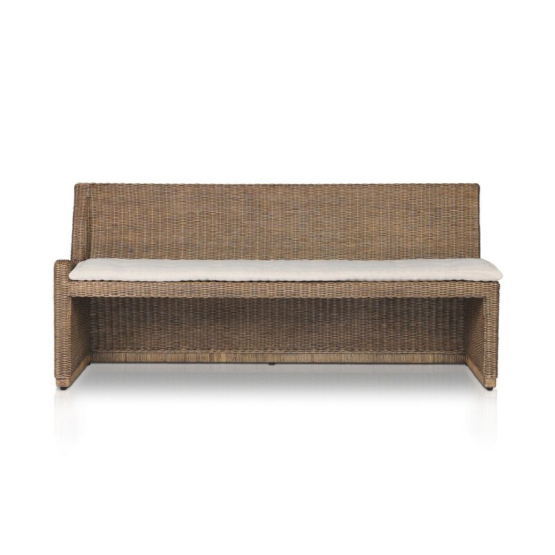 Senna Woven LAF Dining Bench - 72" (Amber Lewis x Four Hands)
