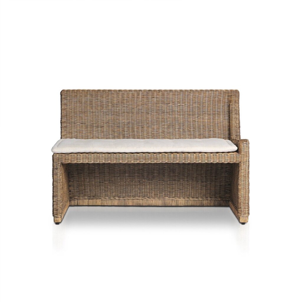 Senna Woven RAF Dining Bench - 49" (Amber Lewis x Four Hands)