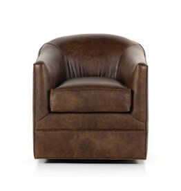 Quinton Swivel Chair - Arvada Cigar