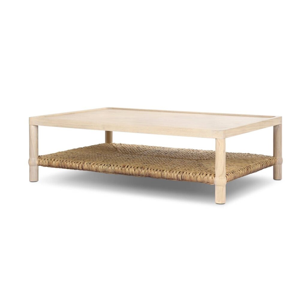 Gabriella Coffee Table - Light Natural Sungkai (Amber Lewis x Four Hands)