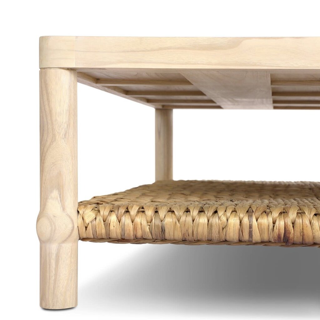 Gabriella Coffee Table - Light Natural Sungkai (Amber Lewis x Four Hands)