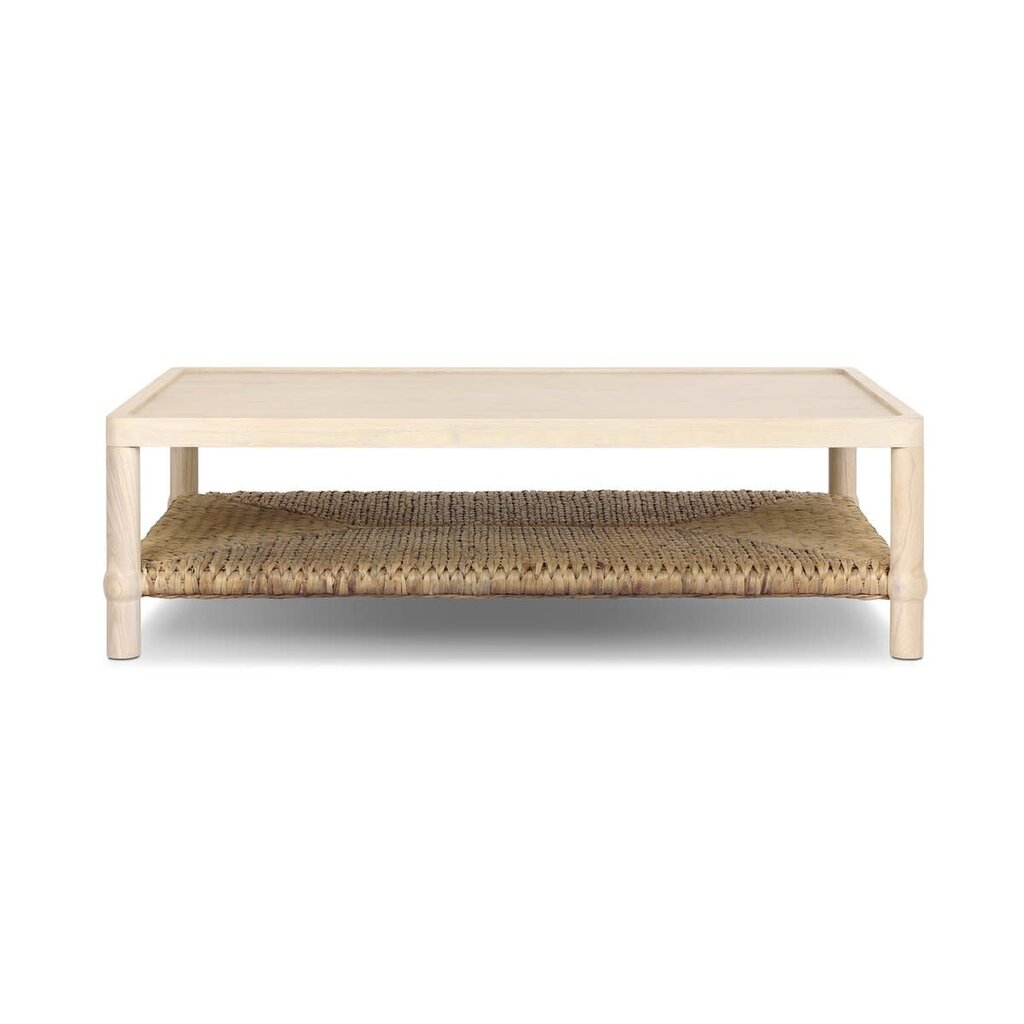 Gabriella Coffee Table - Light Natural Sungkai (Amber Lewis x Four Hands)
