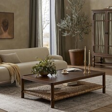 Gabriella Coffee Table - Light Natural Sungkai (Amber Lewis x Four Hands)