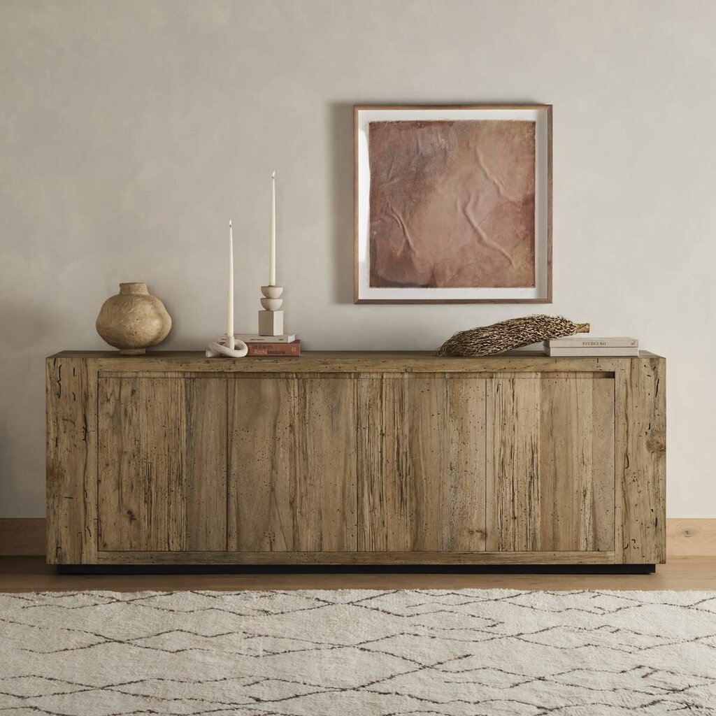 Abasso Sideboard - Rustic Wormwood Oak