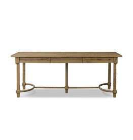 Edison Desk - Worn Oak Veneer (Amber Lewis x Four Hands)