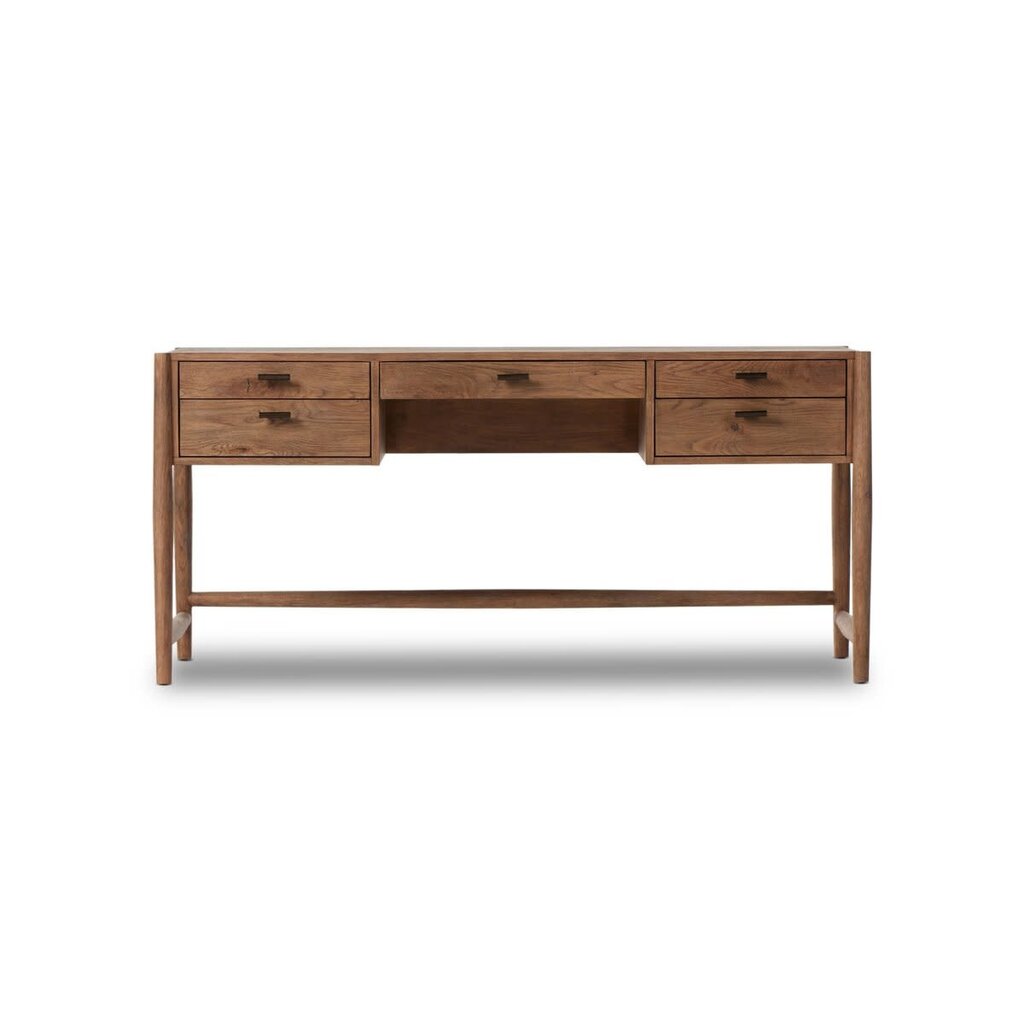 Glenview Desk - Weathered Oak Veneer