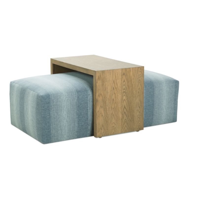 Rowe Furniture Macon Ottoman W/ Table