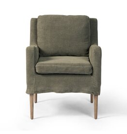 Aurelia Dining Chair - Broadway Olive (Amber Lewis x Four Hands)