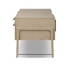 Rosedale Executive Desk - Yucca Oak Veneer