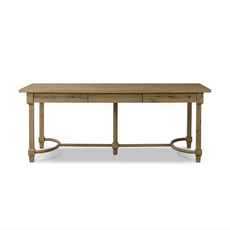 Edison Desk - Worn Oak Veneer  (Amber Lewis x Four Hands)