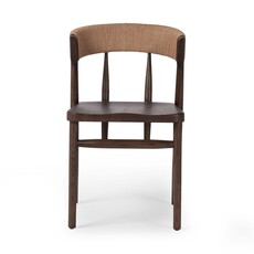 Buxton Dining Chair-Natural Paper Rush