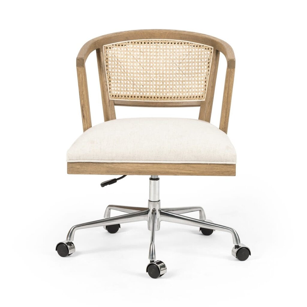 Alexa Desk Chair Savile Flax