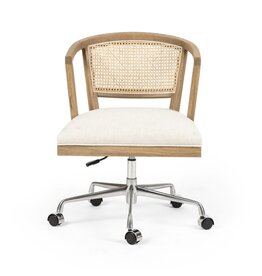 Alexa Desk Chair Savile Flax