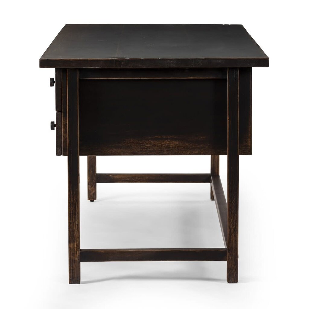 Reign Desk - Distressed Walnut