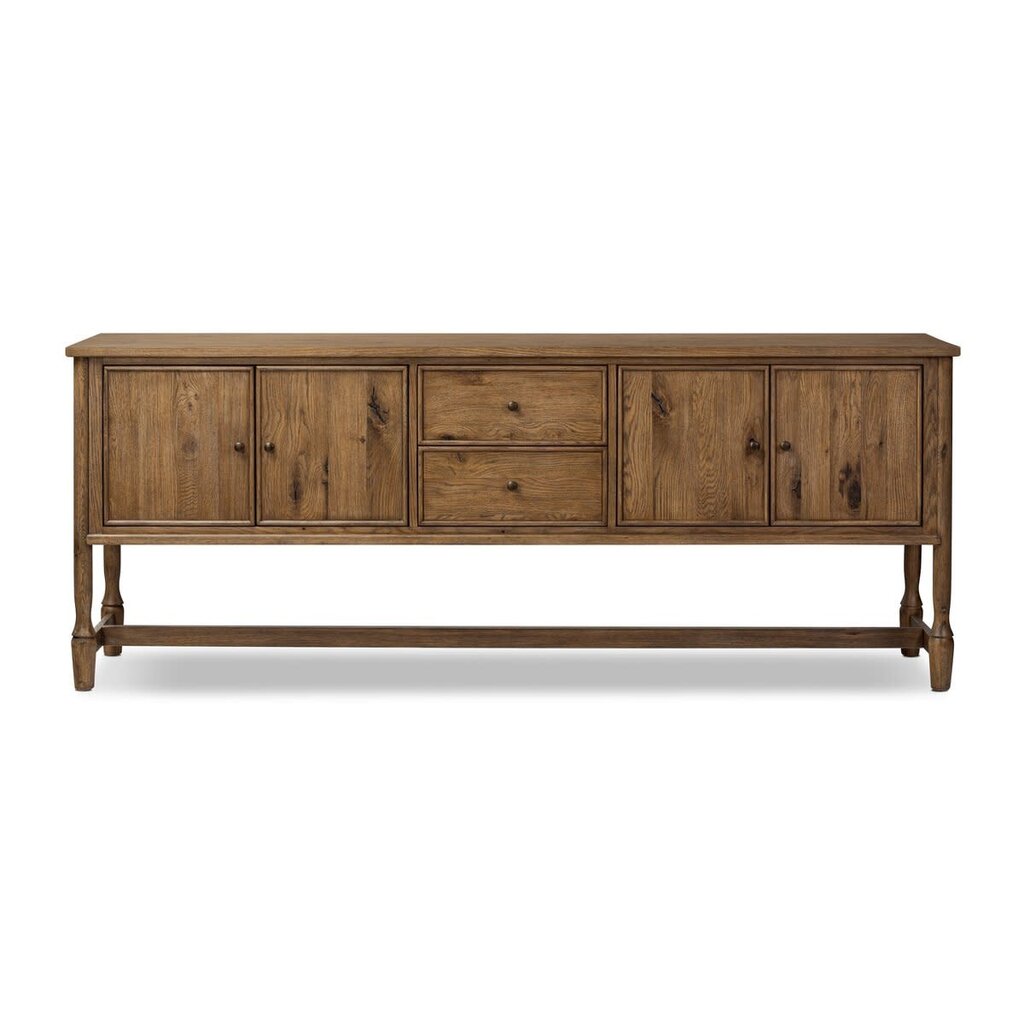 Barton Sideboard 84" - Weathered Oak (Amber Lewis x Four Hands)