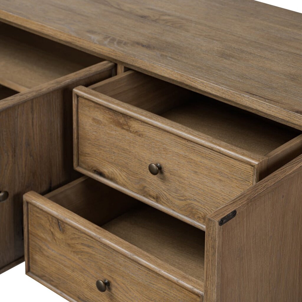 Barton Sideboard 84" - Weathered Oak (Amber Lewis x Four Hands)