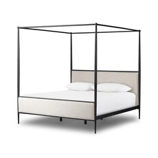 Xander Canopy Bed - Savoy Parchment - King
