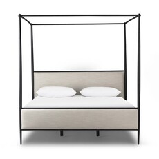 Xander Canopy Bed - Savoy Parchment - King