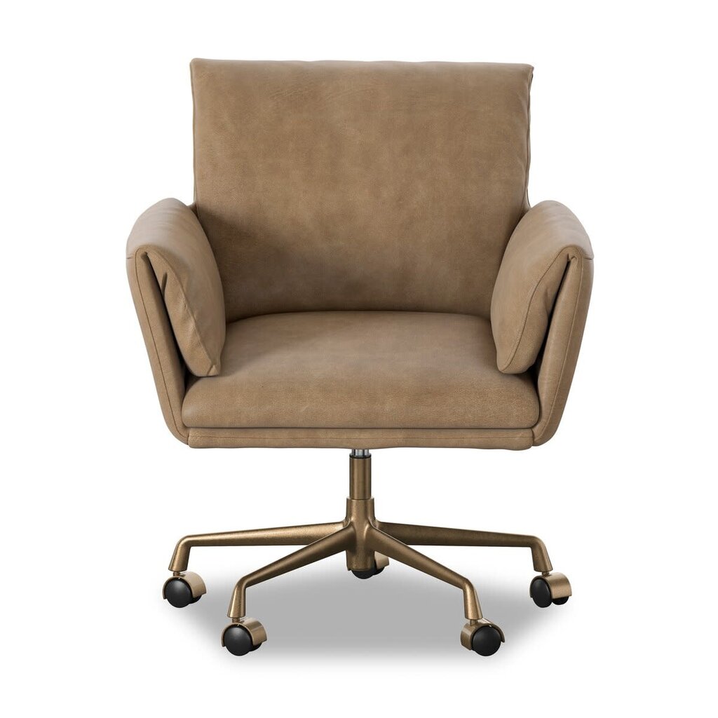 Theodore Desk Chair - Palermo Drift Leather (Amber Lewis x Four Hands)
