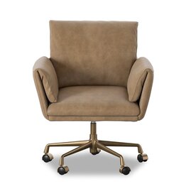 Theodore Desk Chair - Palermo Drift Leather (Amber Lewis x Four Hands)