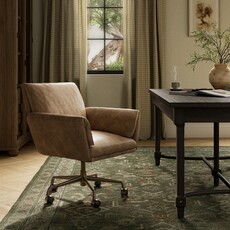 Theodore Desk Chair - Palermo Drift Leather (Amber Lewis x Four Hands)