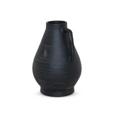 Sesto Vessel - Aged Black Terracotta (Amber Lewis x Four Hands)