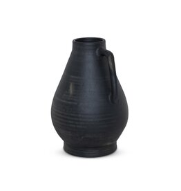 Sesto Vessel - Aged Black Terracotta (Amber Lewis x Four Hands)