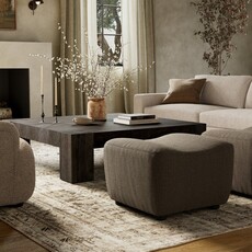 Kyle Ottoman - Ambro Stripe (Amber Lewis x Four Hands)