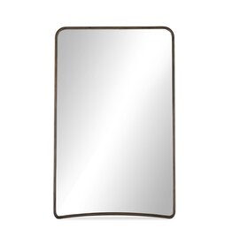 Madrano Floor Mirror - Aged Brown