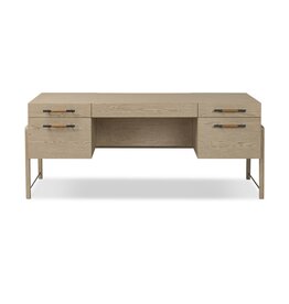 Rosedale Executive Desk - Yucca Oak Veneer
