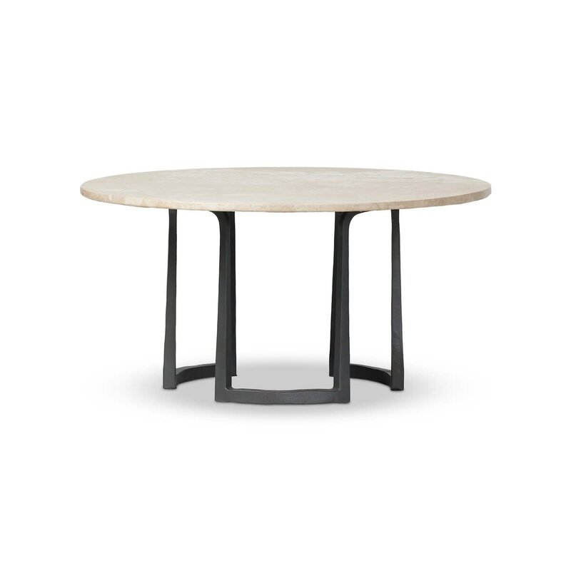 Axtell Coffee Table - Small Lunar Marble