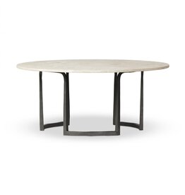 Axtell Coffee Table - Large Lunar Marble