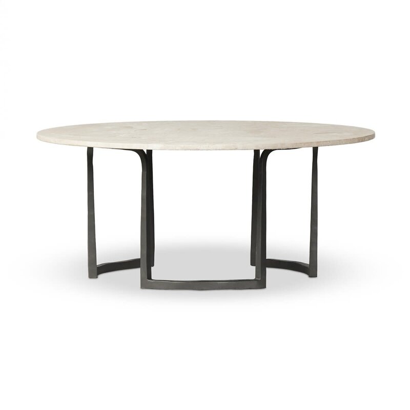 Axtell Coffee Table - Large Lunar Marble