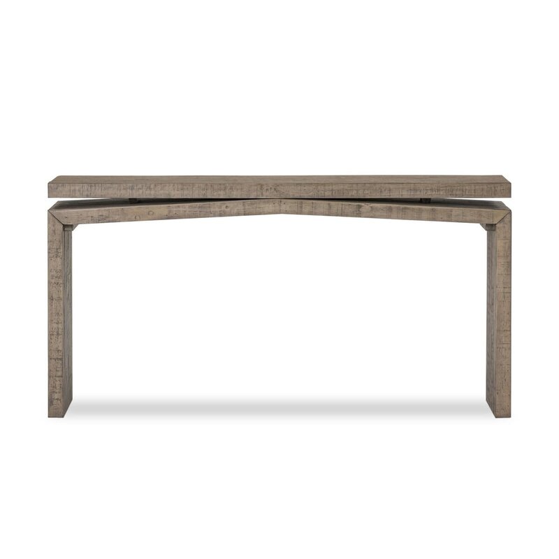 Matthes Console Table - Weathered Wheat 60"