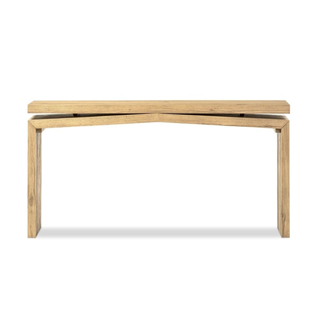 Matthes Console Table - Worn Oak Veneer 60"