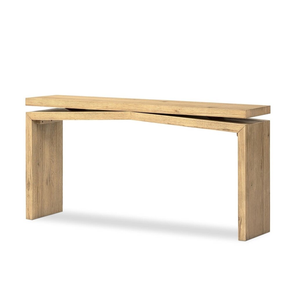 Matthes Console Table - Worn Oak Veneer 60"