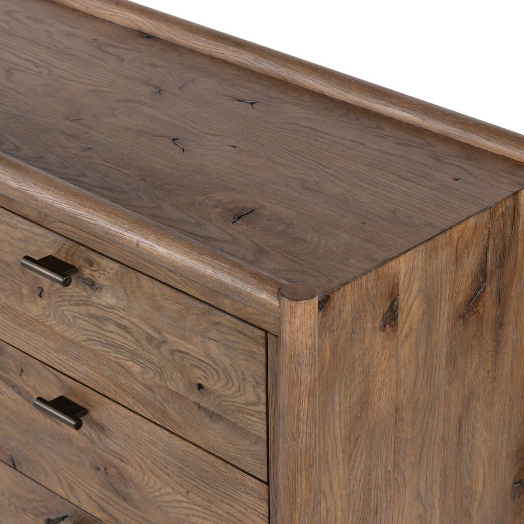 Glenview 9 Drawer Dresser-Weathered Oak