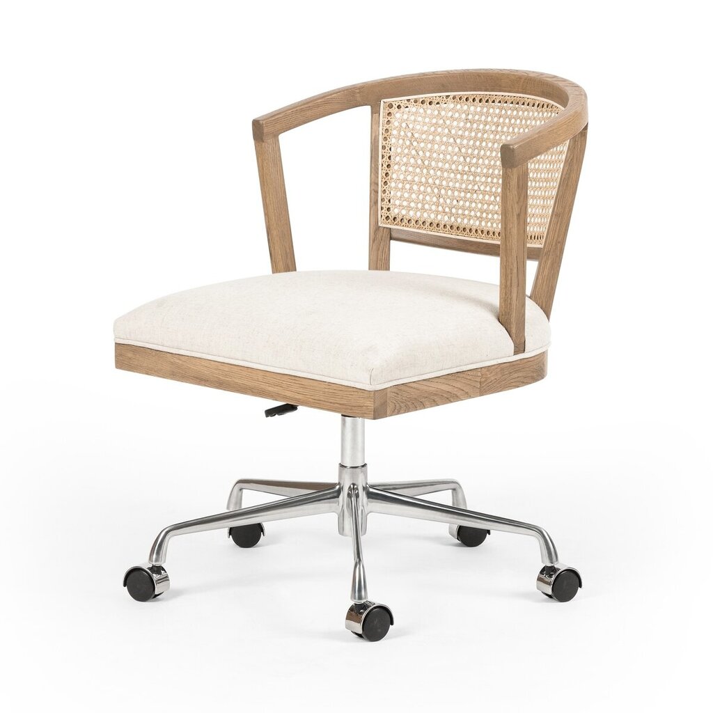 Alexa Desk Chair Savile Flax