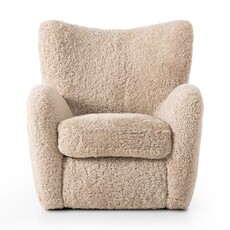 Amelie Chair - Beige Shearling