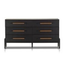 Rosedale 6 Drawer Dresser in Ebony Oak