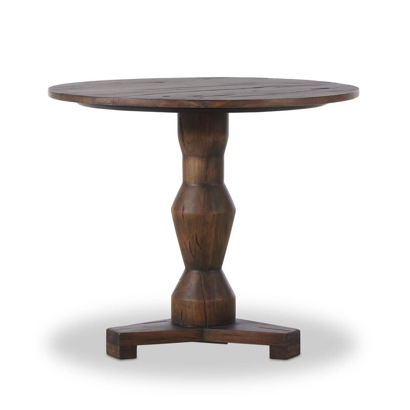Rivi Large End Table -Aged Belgium
