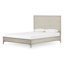 Viggo Bed - Vintage White Oak Queen