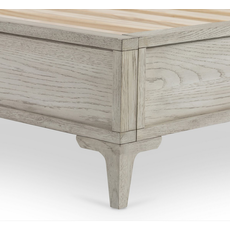 Viggo Bed - Vintage White Oak Queen