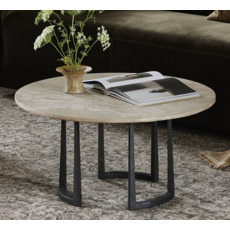 Axtell Coffee Table - Lunar Marble Small