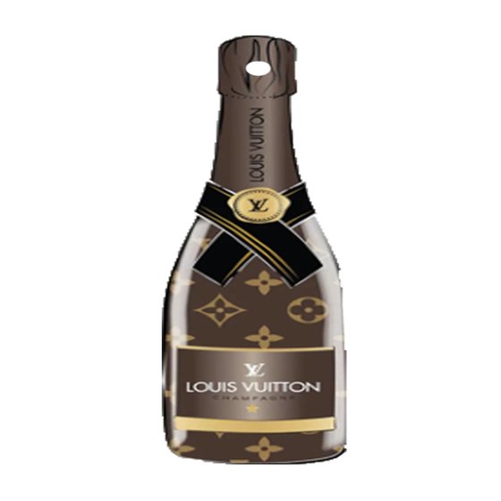 Louis Vuitton, Accents, Louis Vuitton Champagne Bottle Wooden Decor Brand  New
